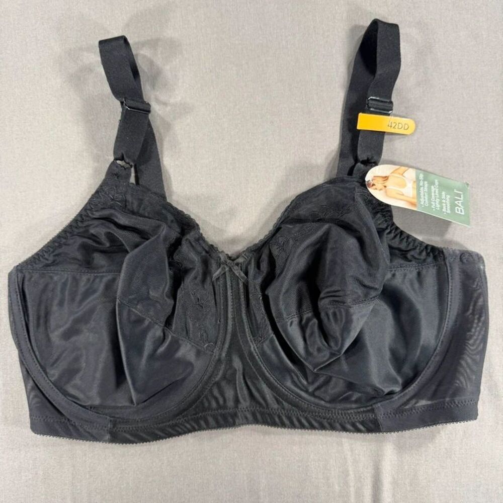 Bali Black Underwire Bra Size 42DD